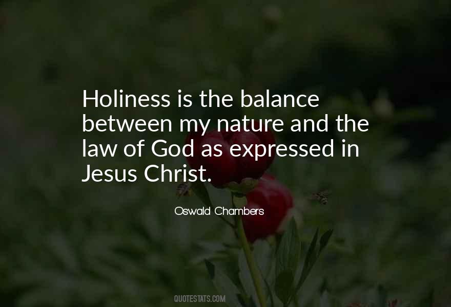 Balance Nature Quotes #1102555