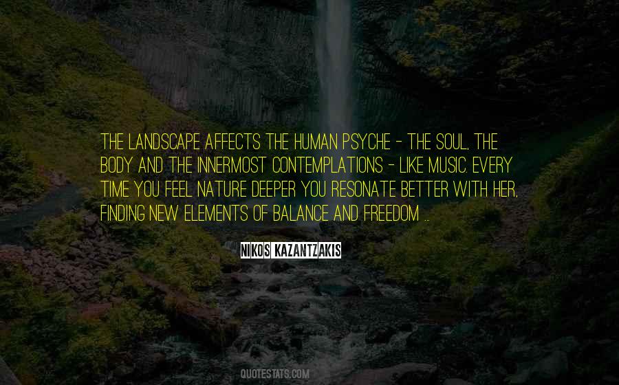 Balance Nature Quotes #1540500