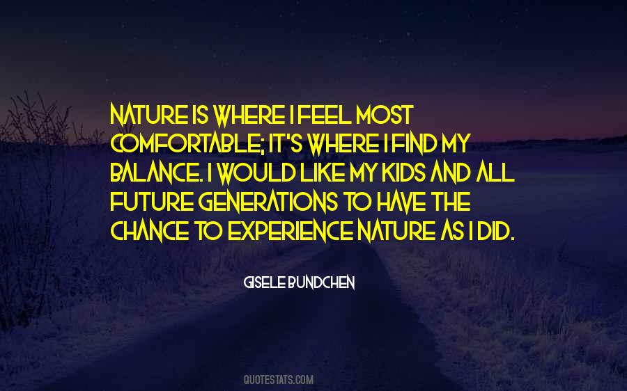 Balance Nature Quotes #1750560