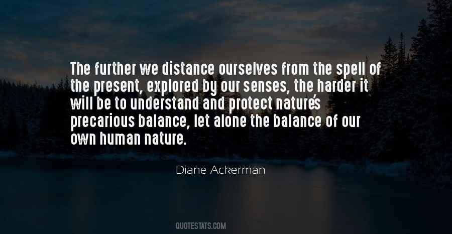 Balance Nature Quotes #218163