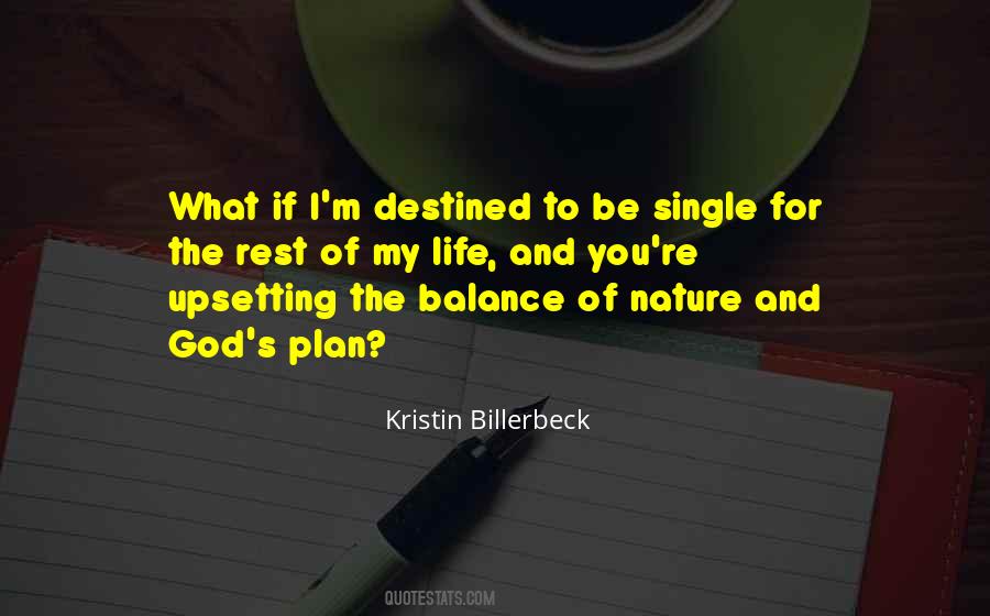 Balance Nature Quotes #360782