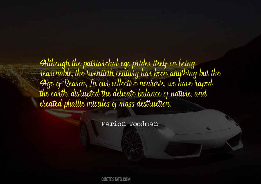 Balance Nature Quotes #675418