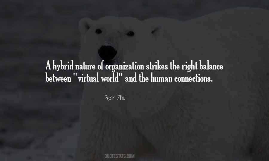Balance Nature Quotes #803277