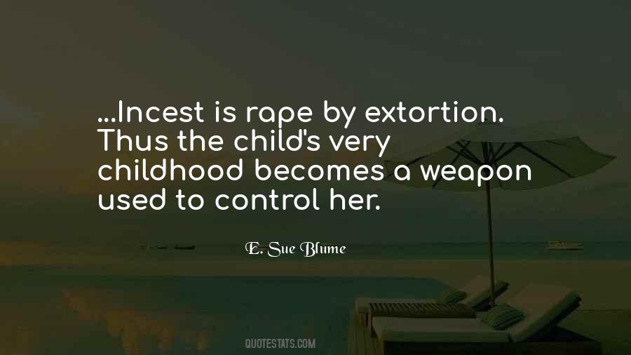 Quotes About Incest #134792