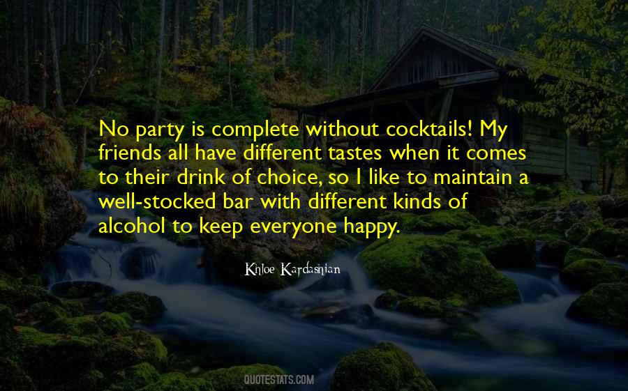 Drink Party Quotes #1036615