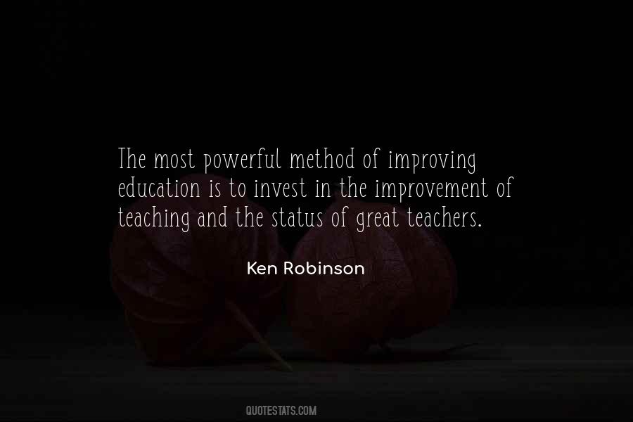 Powerful Teaching Quotes #277599