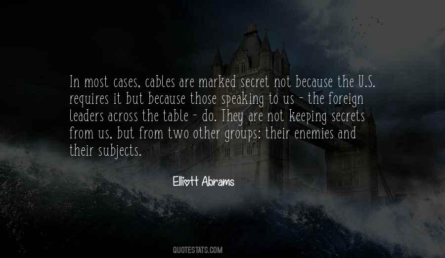Secret Enemy Quotes #1076307