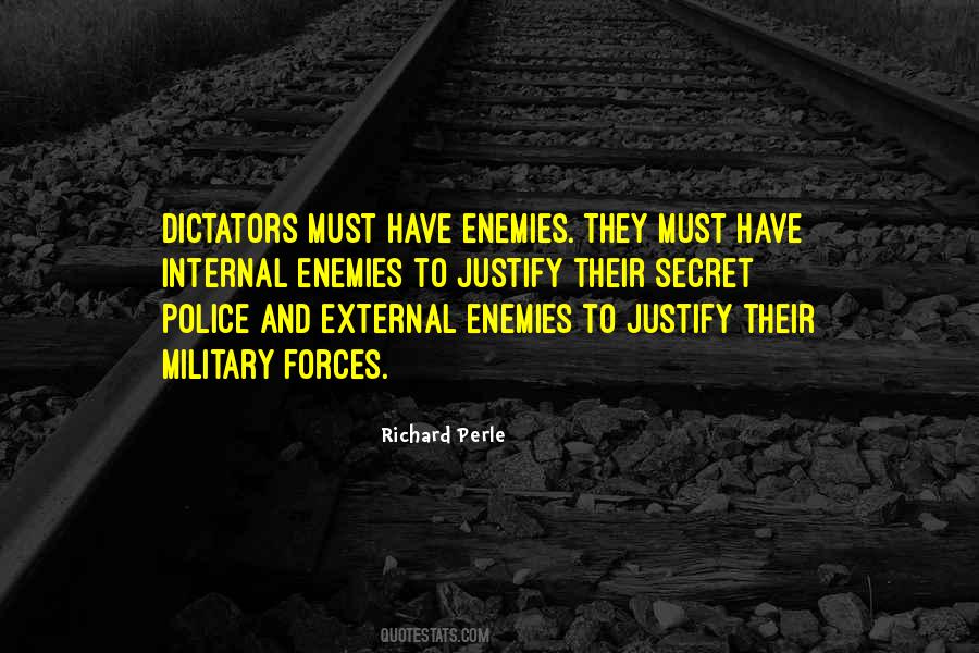 Secret Enemy Quotes #1118846