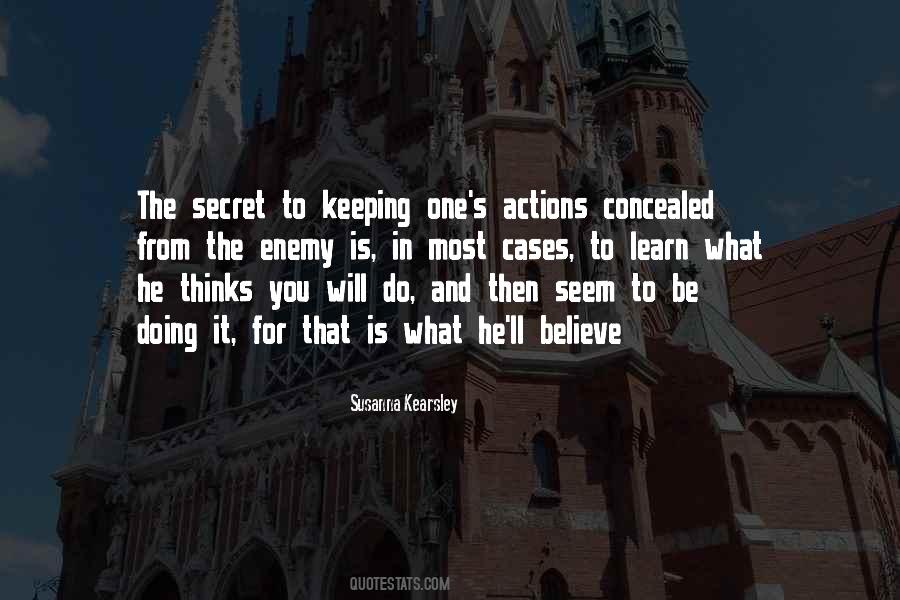 Secret Enemy Quotes #395545
