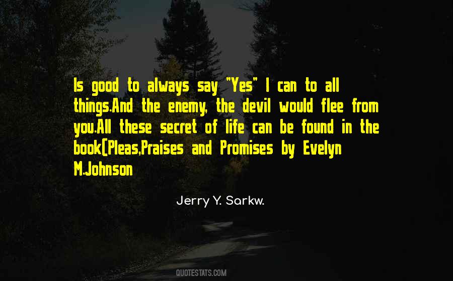 Secret Enemy Quotes #720976