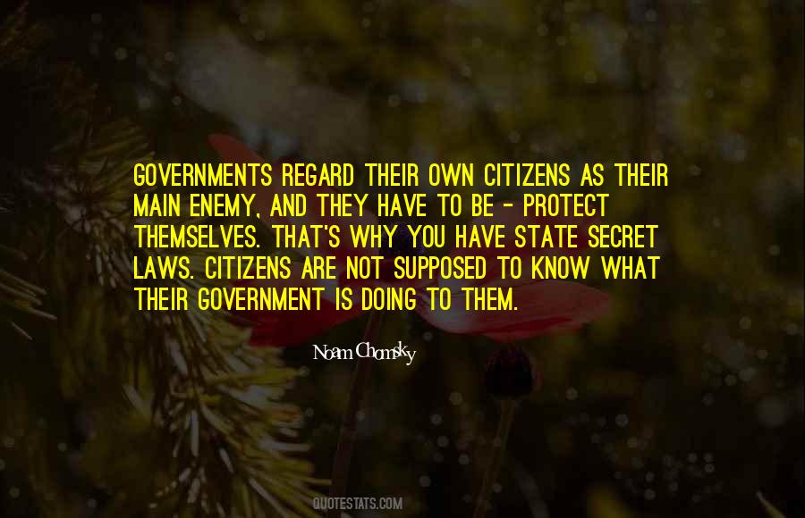 Secret Enemy Quotes #897810