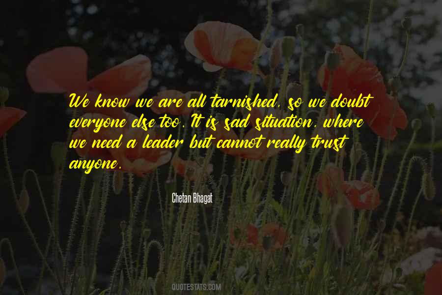 Sad Trust Quotes #795044