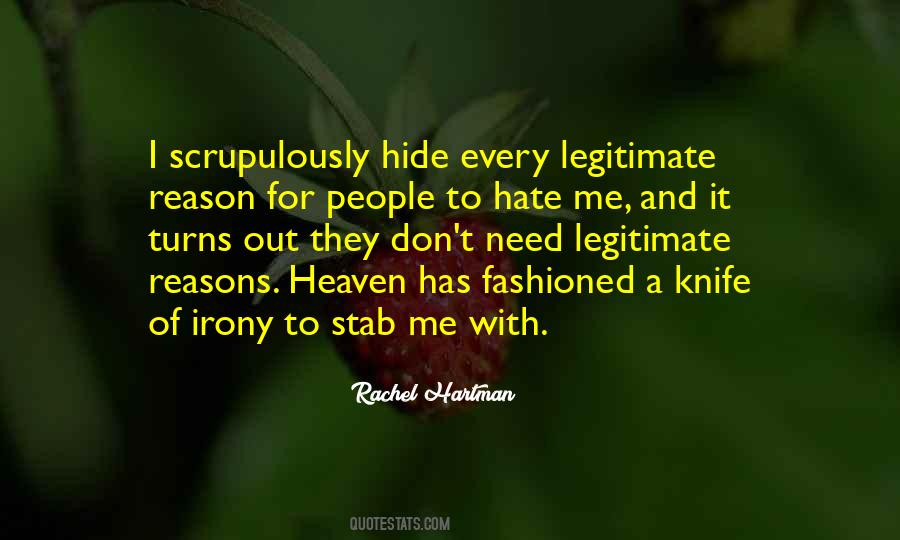 Stab A Knife Quotes #1535106