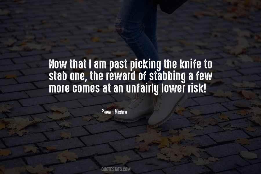Stab A Knife Quotes #365409