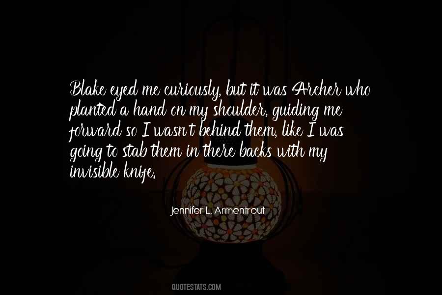 Stab A Knife Quotes #502135