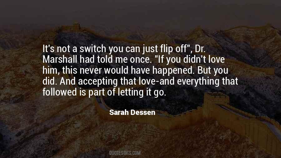 Love Letting Go Quotes #1793220