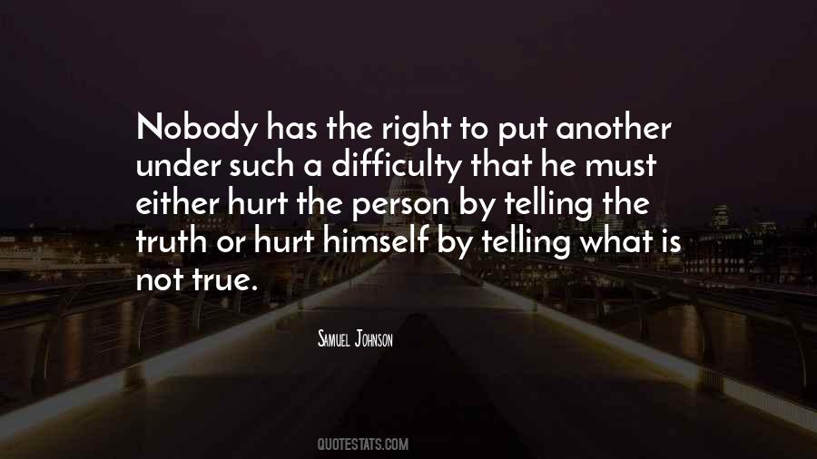 Not The Right Person Quotes #378988