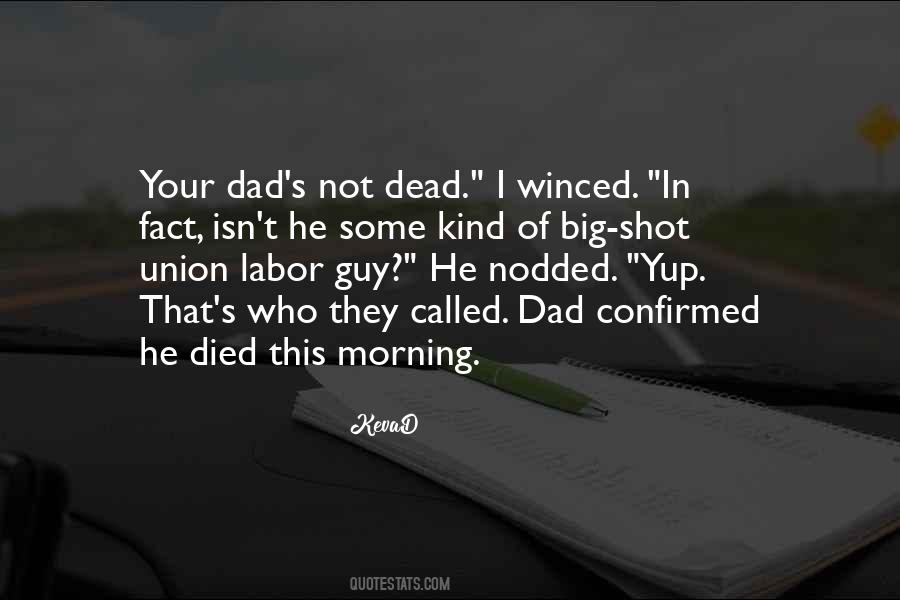 Dad Dead Quotes #654263