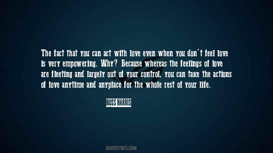 Feel The Feelings Quotes #285014