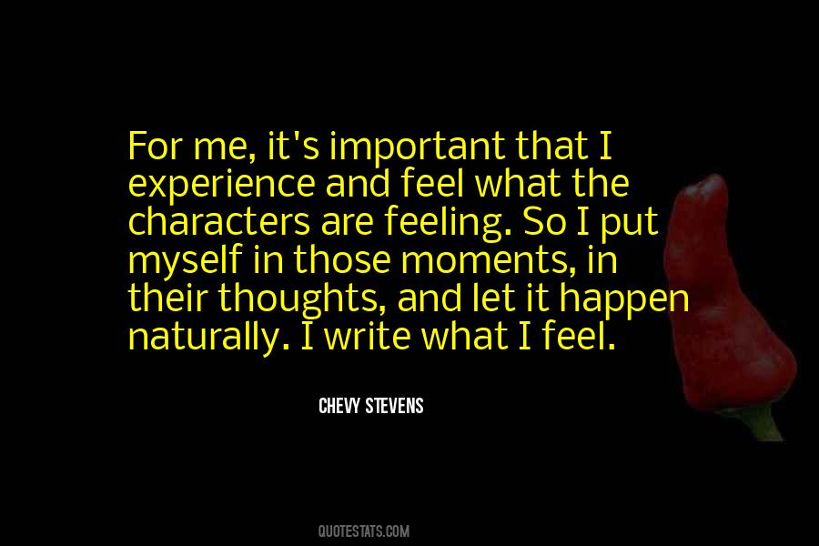 Feel The Feelings Quotes #34309