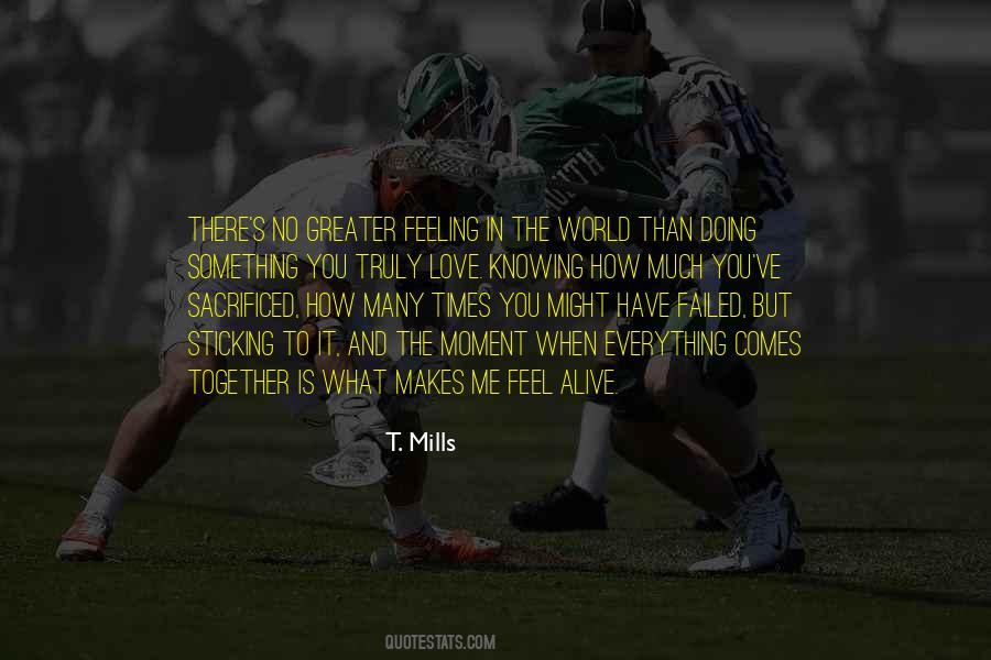 Feel The Feelings Quotes #635685
