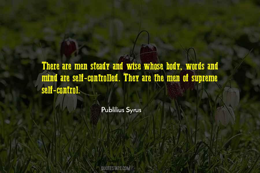 Body Control Quotes #1626981