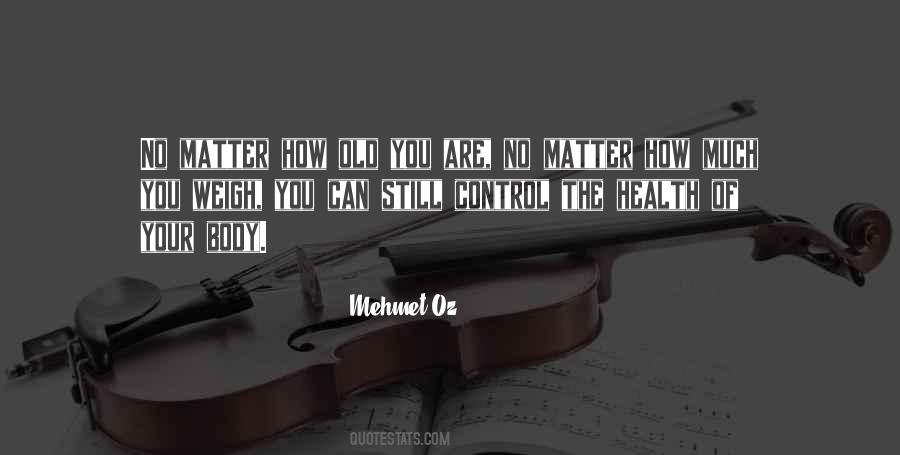 Body Control Quotes #203324