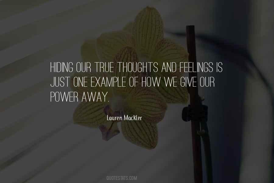 Power Of Example Quotes #1006950