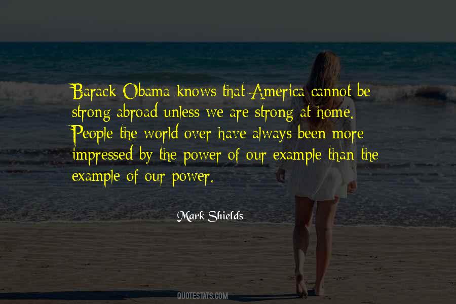 Power Of Example Quotes #153587