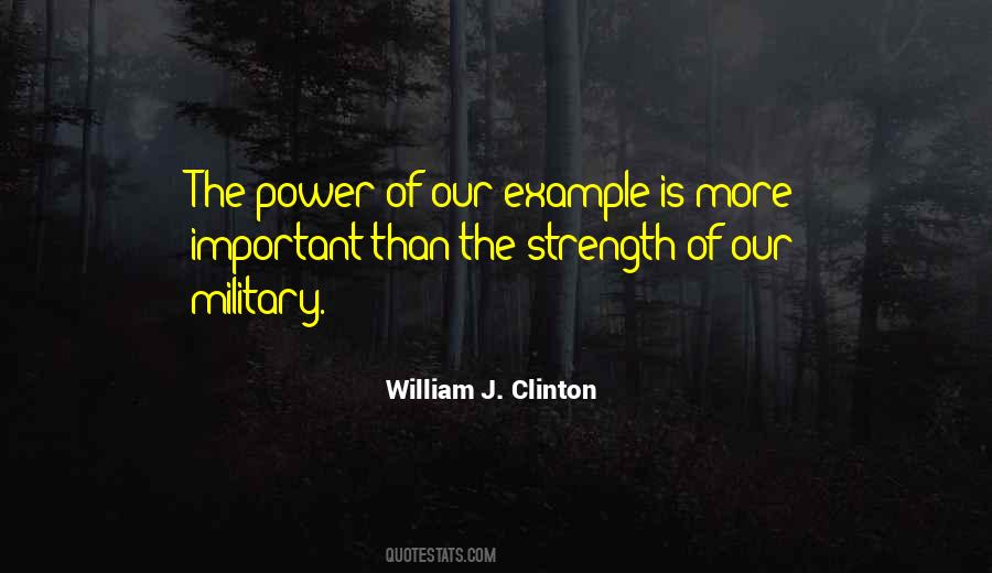 Power Of Example Quotes #539807