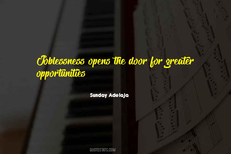 Blessing Opportunity Quotes #1708331