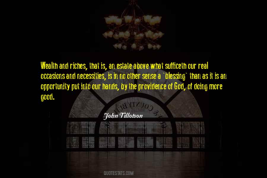 Blessing Opportunity Quotes #332423
