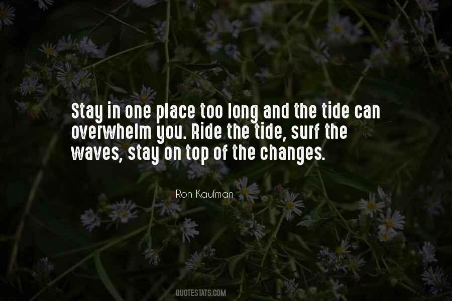 Tides And Waves Quotes #1762432