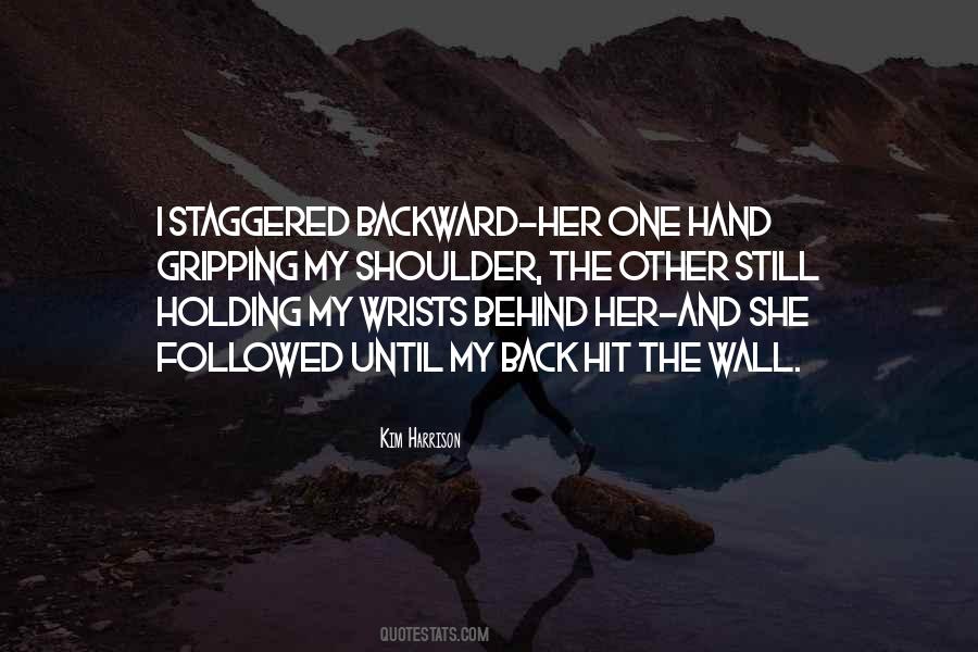Holding My Hand Quotes #1212143