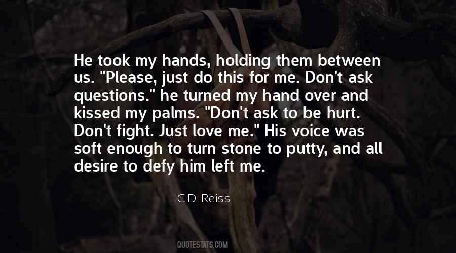 Holding My Hand Quotes #154587