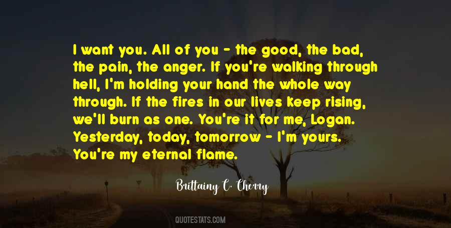 Holding My Hand Quotes #741584