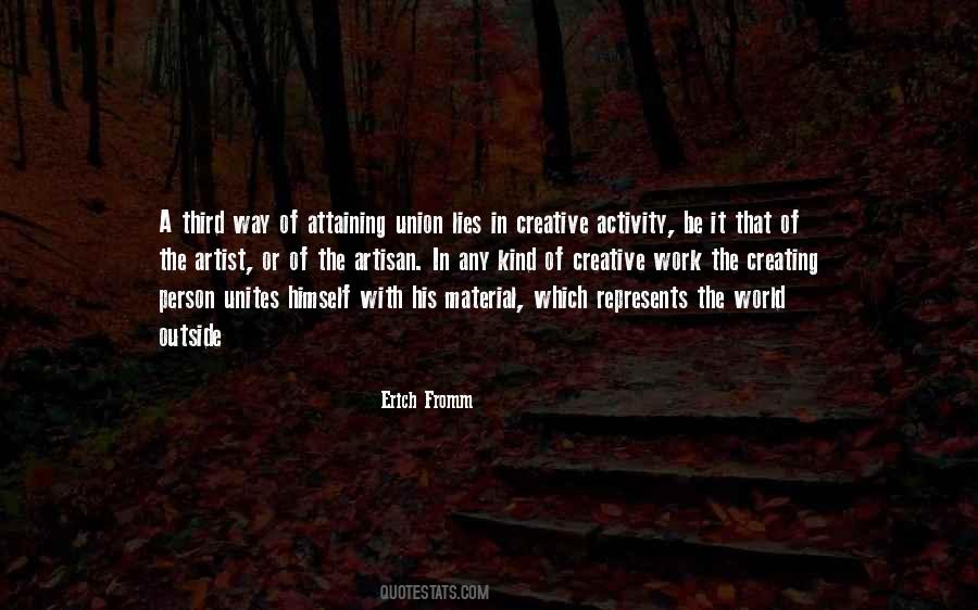 Creative Artist Quotes #216905