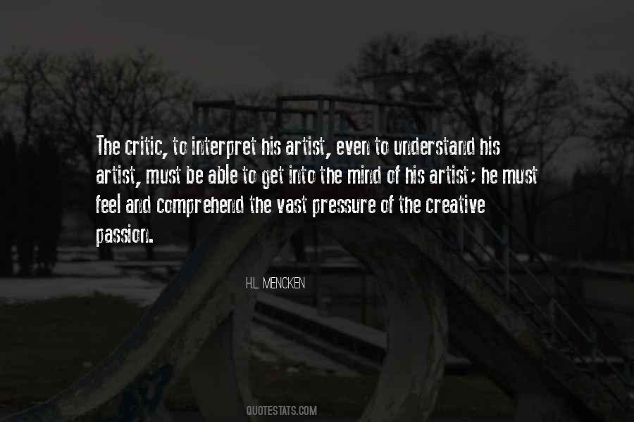 Creative Artist Quotes #275875