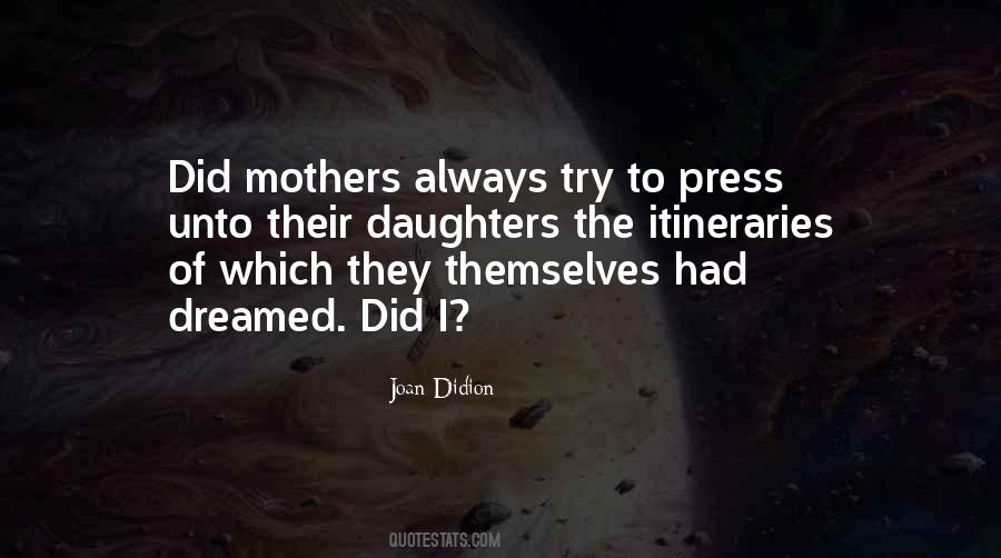 Daughters Mothers Quotes #1275652