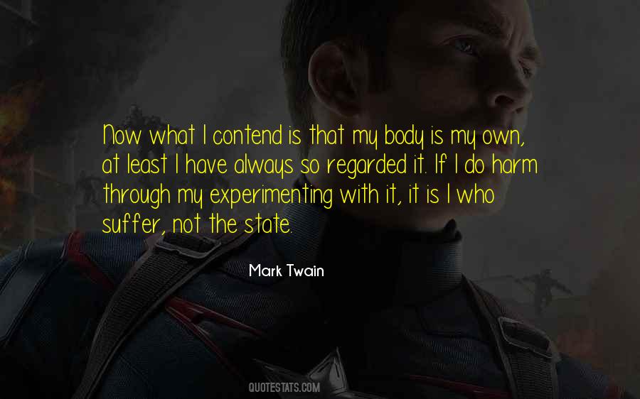 I Own My Body Quotes #1301329