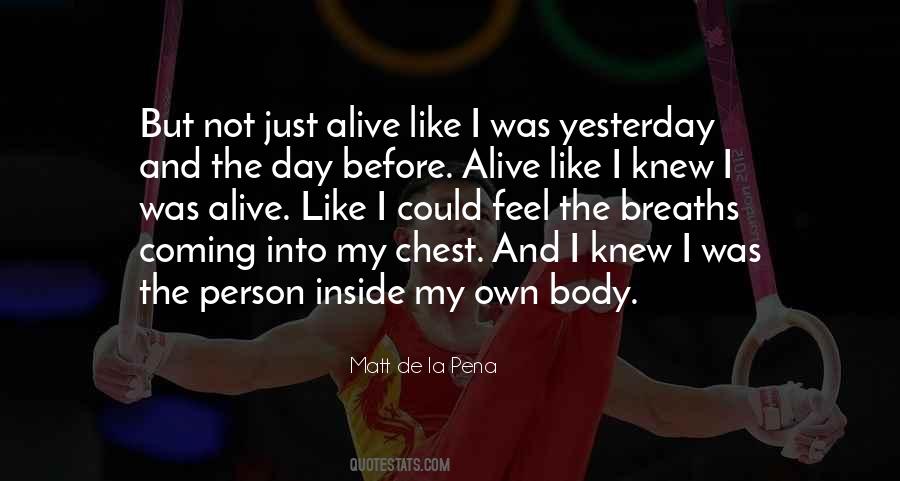 I Own My Body Quotes #1661600