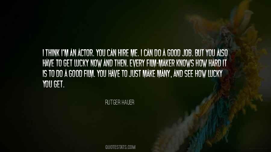 Good Film Quotes #1392713