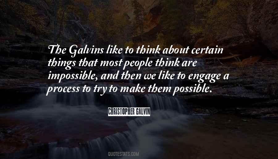 Make Impossible Possible Quotes #86979