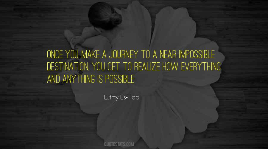 Make Impossible Possible Quotes #995922