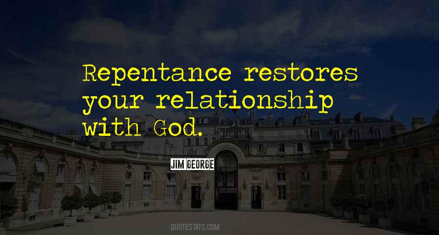 God Can Restore Quotes #660136