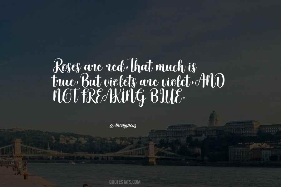 Red Blue Quotes #337629