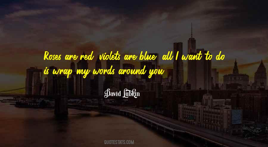 Red Blue Quotes #462588