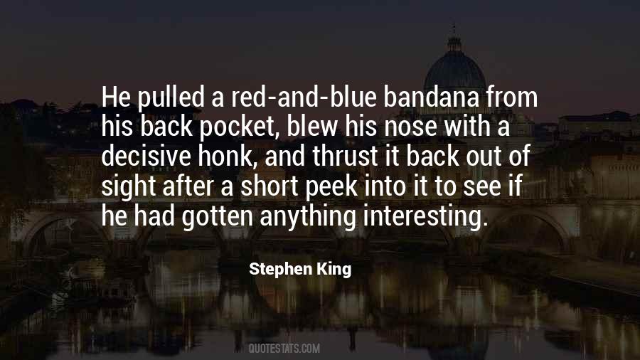 Red Blue Quotes #490689