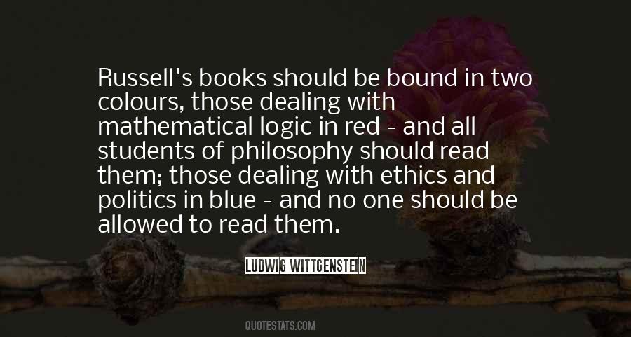 Red Blue Quotes #509935