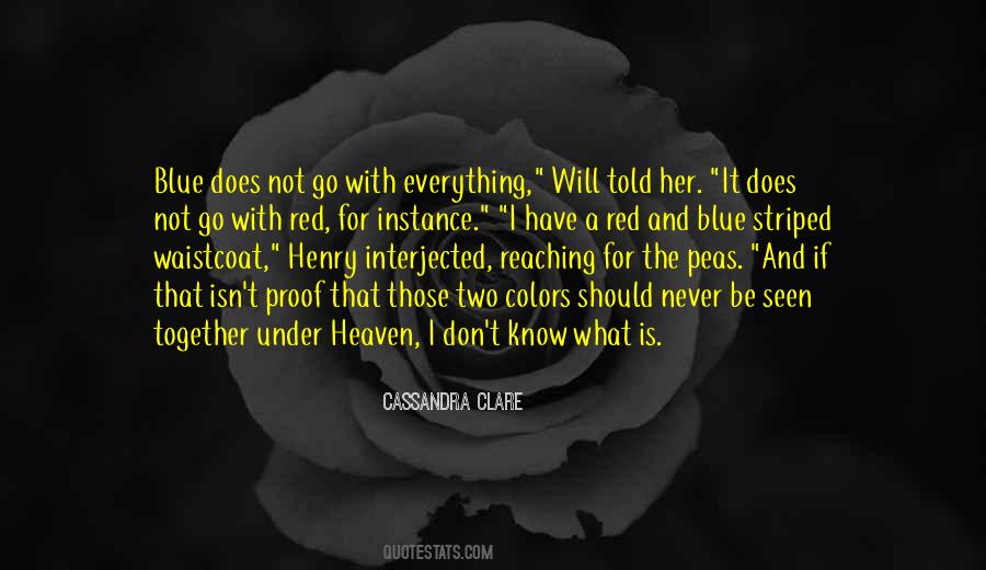 Red Blue Quotes #80560